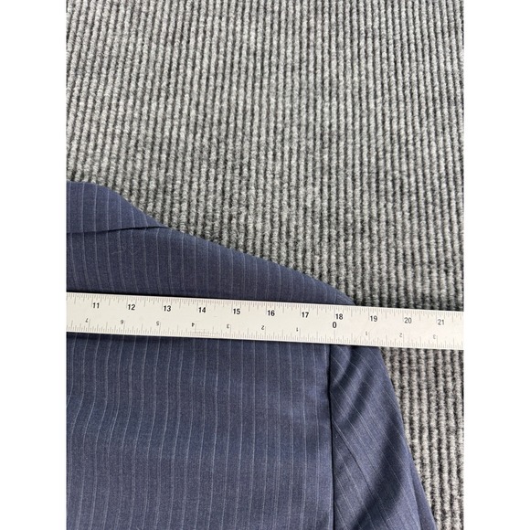 Brooks Brothers Suit Jacket 40 S Blue Wool Striped 346 Fitzgerald Fit Designer - Picture 6 of 15